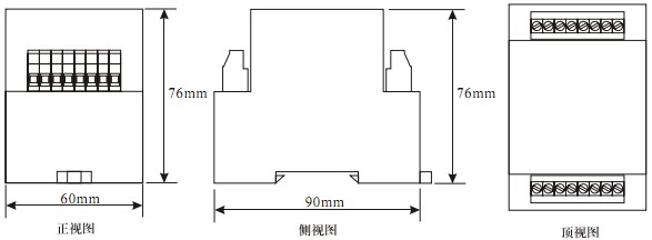 RDL-D外形及开孔尺寸