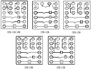 JZB-16B内部端子图