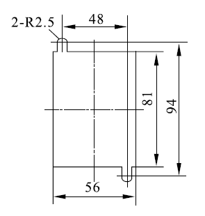 DZ-3/Z1安装开孔尺寸图