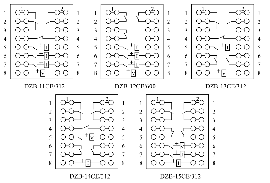 DZB-12CE/600接线图