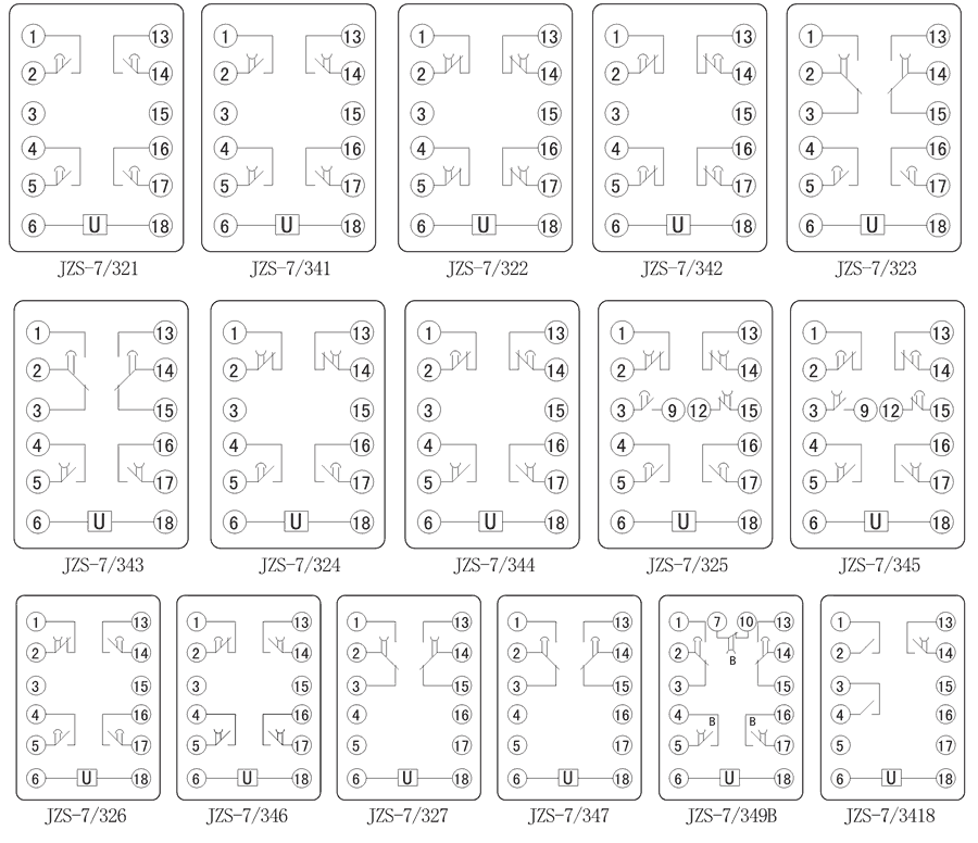 JZS-7/321内部接线图