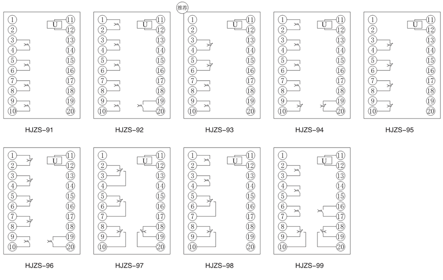 HJZS-91内部接线图