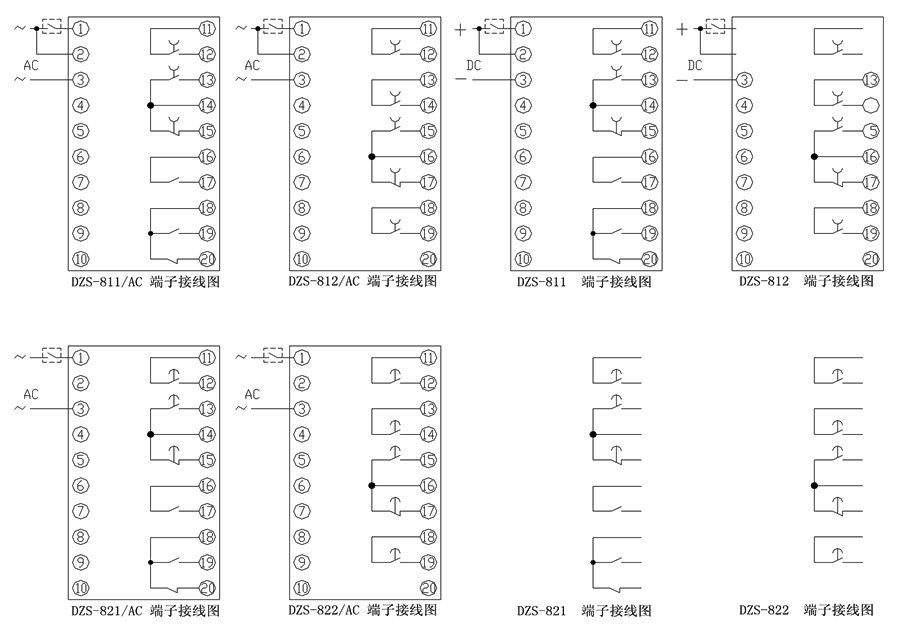DZS-821内部接线图