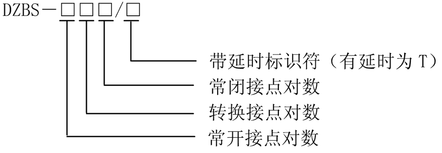 DZBS-204/T型号分类及含义