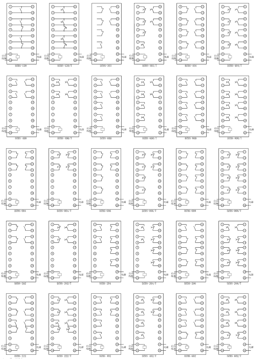 DZBS-600内部接线图
