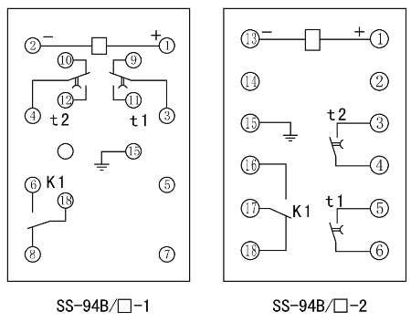 SS-94B/1-1内部接线图