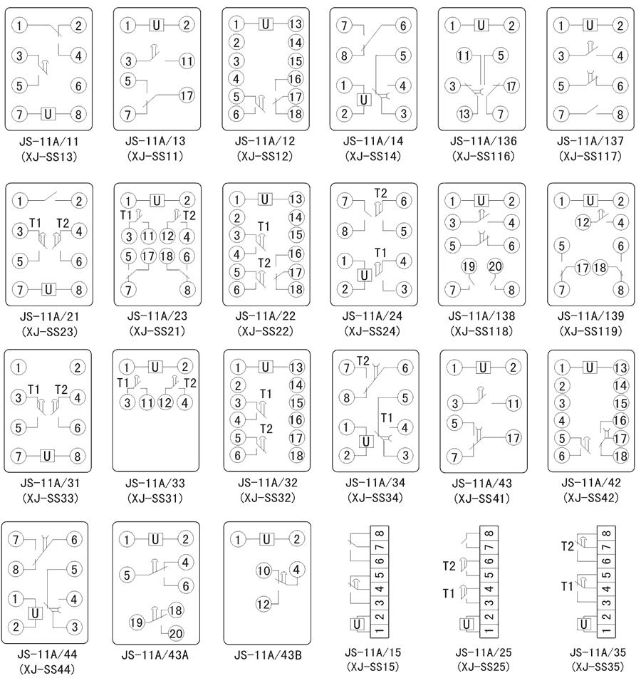 JS-11A/33内部接线图