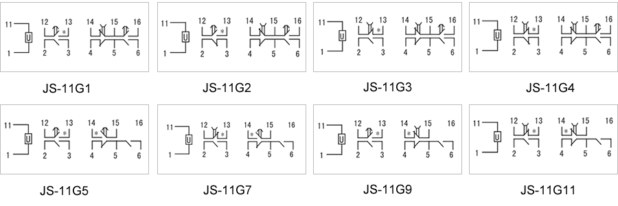 JS-11G4内部接线图