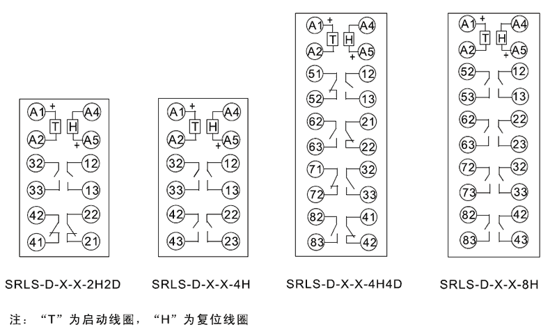 SRLS-D-220-220-4H4D内部接线图