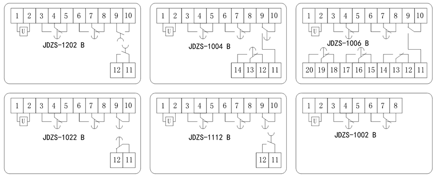 JDZS-1112B内部接线图