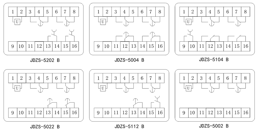 JDZS-5202B内部接线图