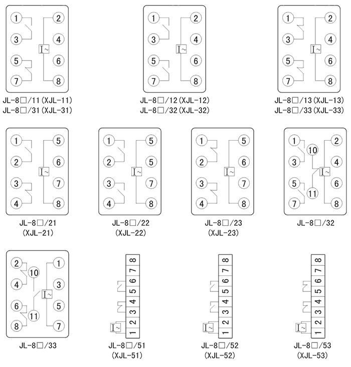 JL-8B/23内部接线图