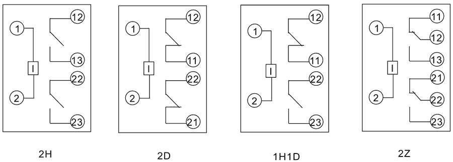 HDLN-1-2D-1内部接线图