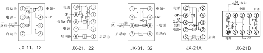 JX-21B内部接线图