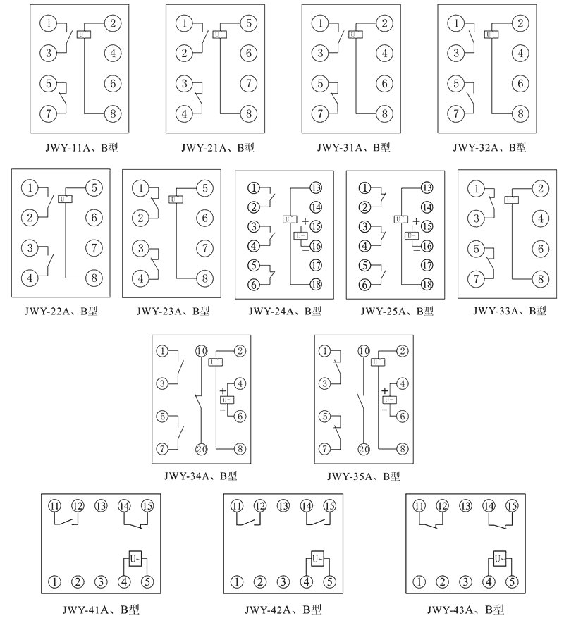 JWY-32A内部接线图