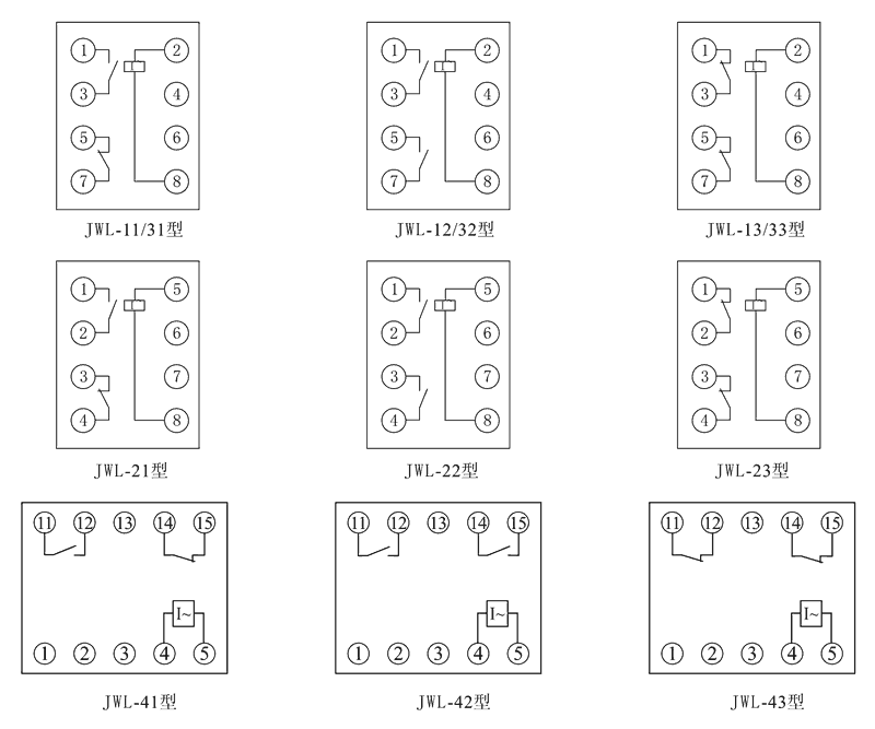 JWL-12内部接线图