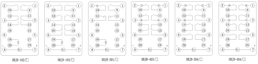 HBJB-201/2内部接线图