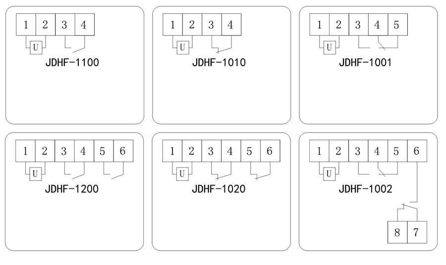 JDHF-1020内部接线图