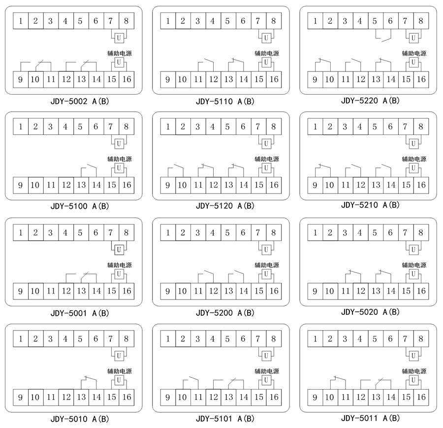 JDY-5001内部接线图