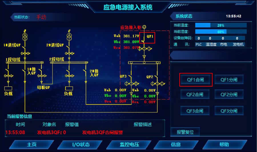 低压发电车应急快速接入箱的智能化设计